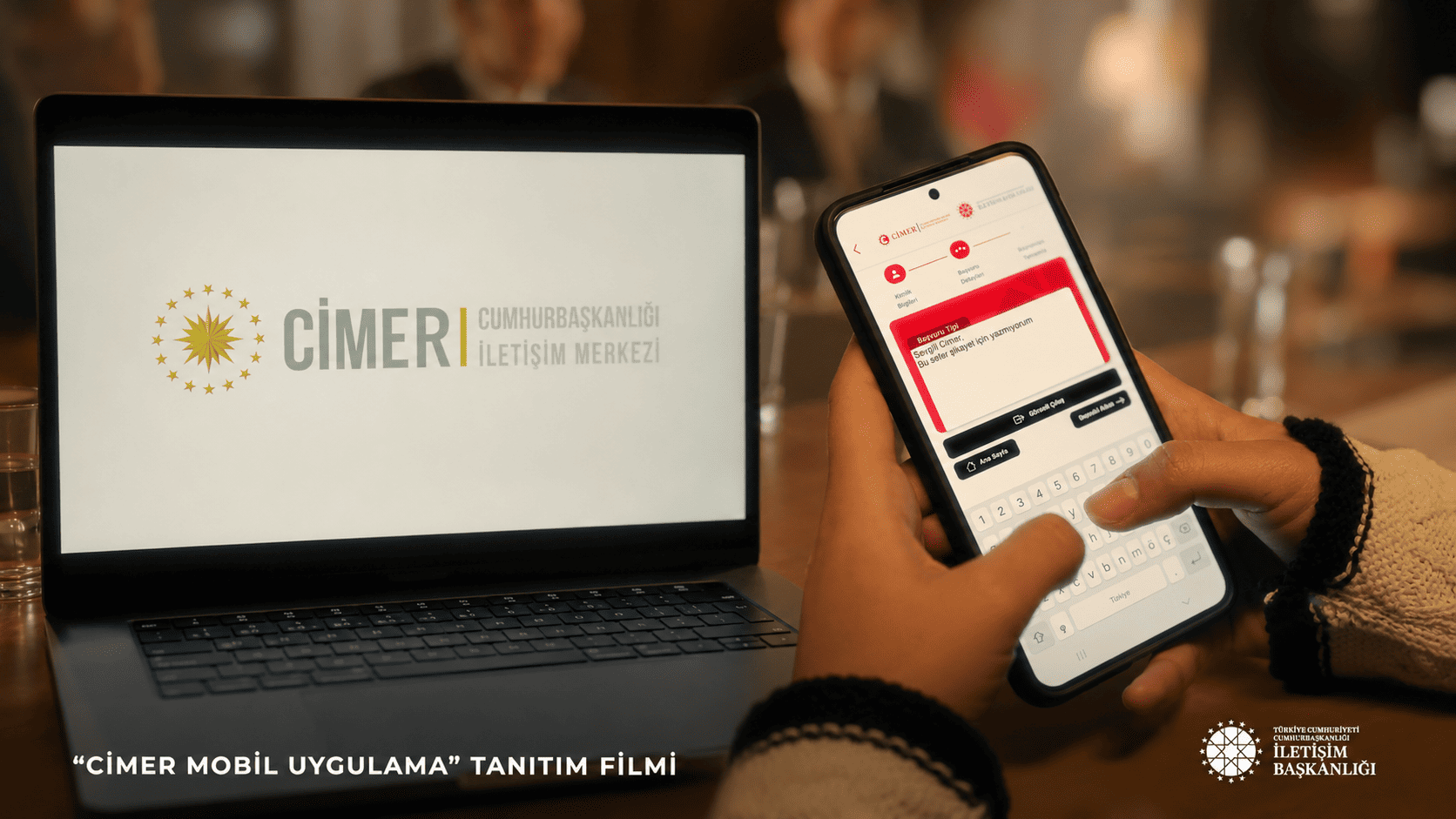 İLETİŞİM BAŞKANLIĞI — CİMER Dijital Platformları Tanıtım Filmi